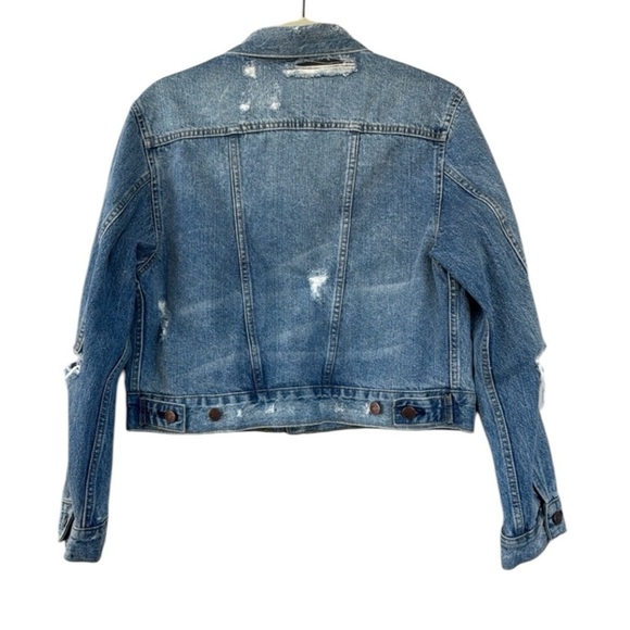 BDG for Urban Outfitters Distressed Denim Jean Jacket Small - Picture 2 of 6